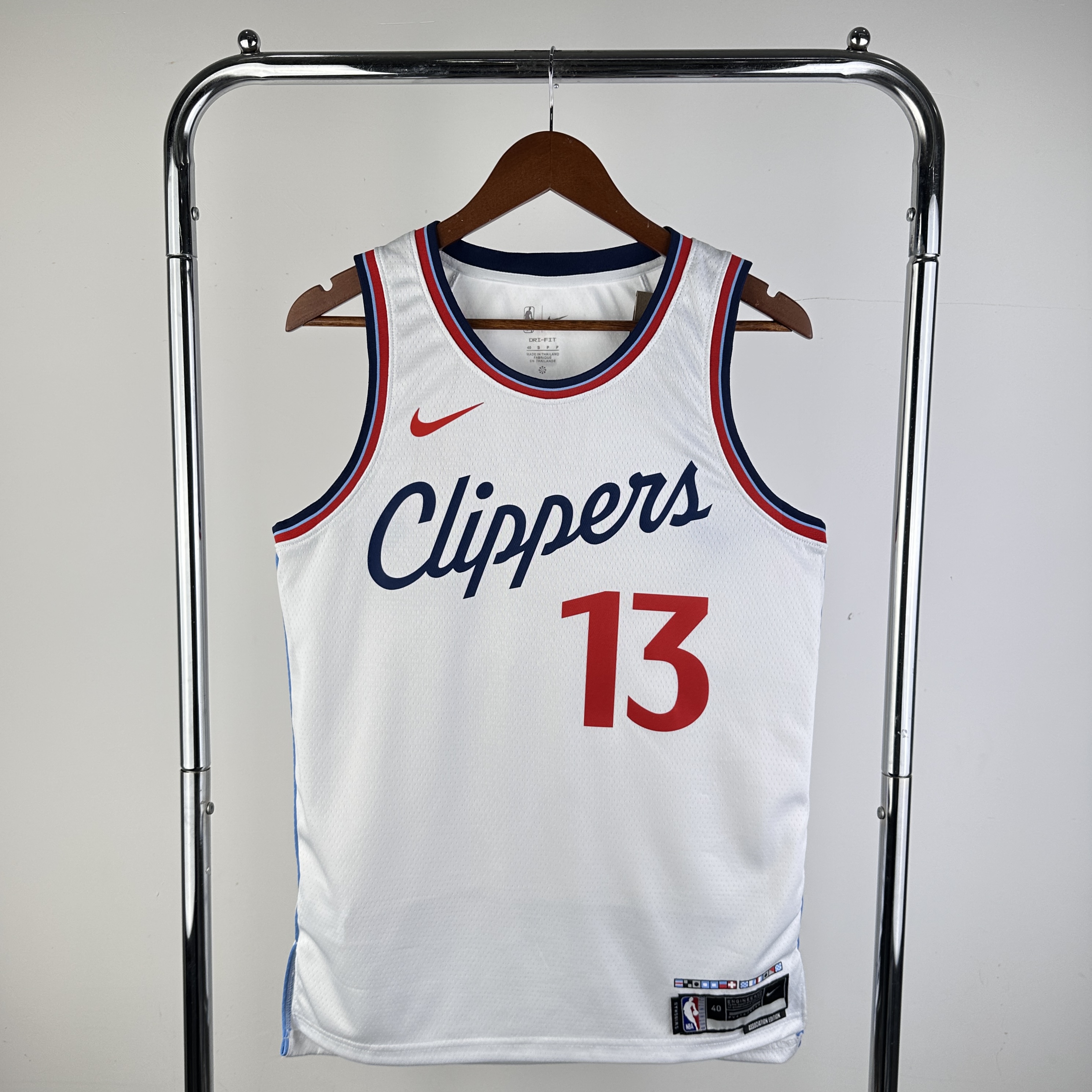 Men Los Angeles Clippers #13 George White Season Nike 2025 NBA Jersey